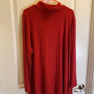 NWT Lane Bryant Mock Neck Top